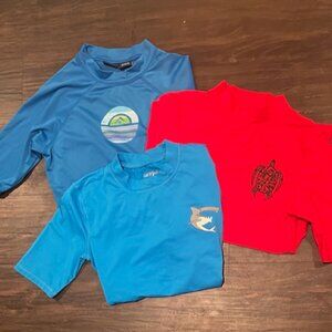 Boys Rashguards Boys Swim Shirts Medium/Large